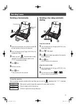 Предварительный просмотр 15 страницы Panasonic KX-PW320DL Quick Reference Manual