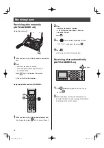 Предварительный просмотр 16 страницы Panasonic KX-PW320DL Quick Reference Manual