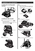 Preview for 4 page of Panasonic KX-PW36CL Quick Reference Manual