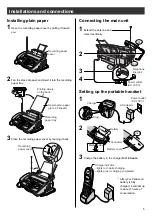 Preview for 5 page of Panasonic KX-PW36CL Quick Reference Manual