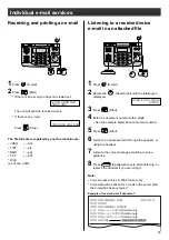 Preview for 23 page of Panasonic KX-PW36CL Quick Reference Manual