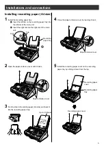 Preview for 5 page of Panasonic KX-PW37CL Quick Reference Manual