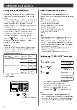 Предварительный просмотр 22 страницы Panasonic KX-PW37CL Quick Reference Manual