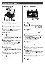 Preview for 24 page of Panasonic KX-PW37CL Quick Reference Manual