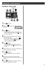 Предварительный просмотр 25 страницы Panasonic KX-PW37CL Quick Reference Manual