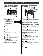 Предварительный просмотр 10 страницы Panasonic KX-PW38CL Quick Reference Manual