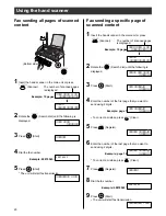 Предварительный просмотр 20 страницы Panasonic KX-PW38CL Quick Reference Manual