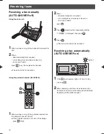 Preview for 16 page of Panasonic KX-PW507DL Quick Reference Manual