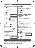 Предварительный просмотр 23 страницы Panasonic KX-PW608DL Quick Reference Manual