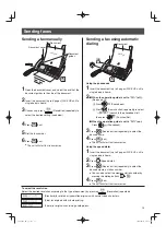 Preview for 15 page of Panasonic KX-PW621DL Quick Reference Manual