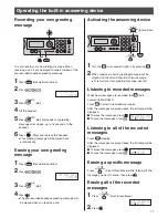 Preview for 17 page of Panasonic KX-PW777E3 Quick Reference Manual