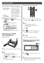 Preview for 18 page of Panasonic KX-PW821DL Quick Reference Manual