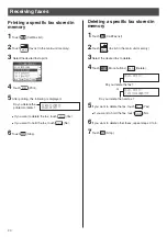 Preview for 20 page of Panasonic KX-PW821DL Quick Reference Manual