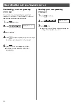 Preview for 22 page of Panasonic KX-PW821DL Quick Reference Manual