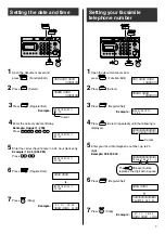 Preview for 7 page of Panasonic KX-PW90CL Quick Reference Manual