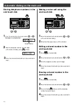 Preview for 10 page of Panasonic KX-PW93CW Quick Reference Manual