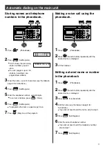 Preview for 11 page of Panasonic KX-PW93CW Quick Reference Manual