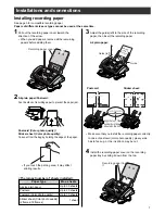 Preview for 7 page of Panasonic KX-PW96CL Quick Reference Manual