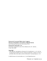 Preview for 112 page of Panasonic KX-PX10MWKIT Operating Instructions Manual