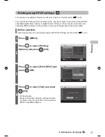 Preview for 37 page of Panasonic KX-PX20M - Photo Printer - 20 Sheets Operating Instructions Manual