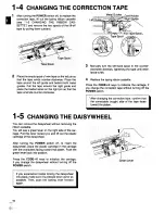 Предварительный просмотр 10 страницы Panasonic KX-R530 - Electronic Typewriter Operating Instructions Manual