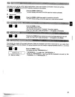 Предварительный просмотр 25 страницы Panasonic KX-R530 - Electronic Typewriter Operating Instructions Manual