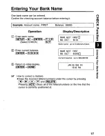 Предварительный просмотр 17 страницы Panasonic KX-RC95 Operating Instructions Manual