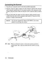 Preview for 14 page of Panasonic KX-S300 Operating Instructions Manual