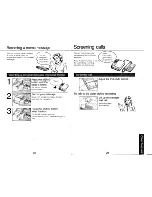 Предварительный просмотр 15 страницы Panasonic KX-T1 461 Operating Instructions Manual