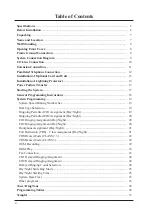 Preview for 4 page of Panasonic KX-T206 Installation Manual