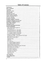 Preview for 4 page of Panasonic KX-T206NZ Installation Manual