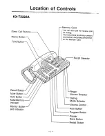 Preview for 2 page of Panasonic KX-T2322A Operating Instructions Manual