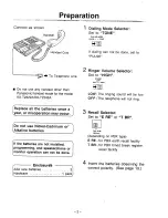 Preview for 4 page of Panasonic KX-T2322A Operating Instructions Manual