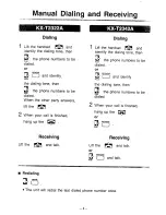 Preview for 5 page of Panasonic KX-T2322A Operating Instructions Manual