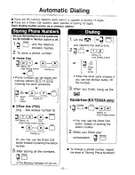 Preview for 6 page of Panasonic KX-T2322A Operating Instructions Manual