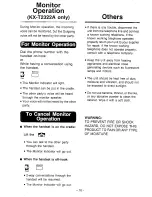 Preview for 11 page of Panasonic KX-T2322A Operating Instructions Manual