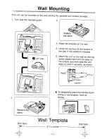 Preview for 12 page of Panasonic KX-T2322A Operating Instructions Manual