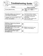 Preview for 13 page of Panasonic KX-T2322A Operating Instructions Manual