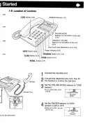 Preview for 2 page of Panasonic KX-T2371MXW Operating Instructions Manual