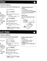 Preview for 5 page of Panasonic KX-T2371MXW Operating Instructions Manual