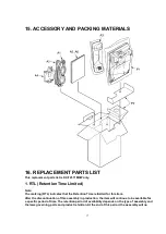 Предварительный просмотр 17 страницы Panasonic KX-T2371MXW Service Manual