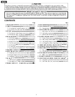 Предварительный просмотр 2 страницы Panasonic KX-T2373MXW Service Manual