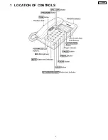 Предварительный просмотр 3 страницы Panasonic KX-T2373MXW Service Manual