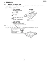 Предварительный просмотр 5 страницы Panasonic KX-T2373MXW Service Manual