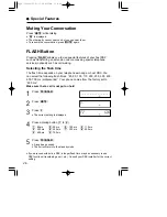 Предварительный просмотр 26 страницы Panasonic KX-T2378JXW Operating Instructions Manual