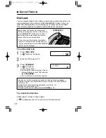 Предварительный просмотр 28 страницы Panasonic KX-T2378JXW Operating Instructions Manual