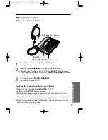 Предварительный просмотр 31 страницы Panasonic KX-T2378JXW Operating Instructions Manual