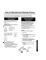 Preview for 17 page of Panasonic KX-T2445BA Operating Instructions Manual