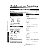 Preview for 20 page of Panasonic KX-T2445BA Operating Instructions Manual