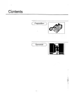 Предварительный просмотр 4 страницы Panasonic KX-T2740 - Easa-phone Integrated Telephone Mini-Cassette Answering System Operating Instructions Manual